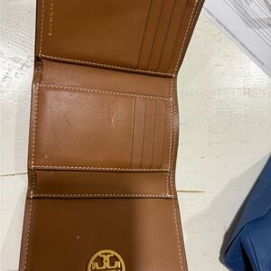 Tory Burch Light Umber Tote and Wallet Set